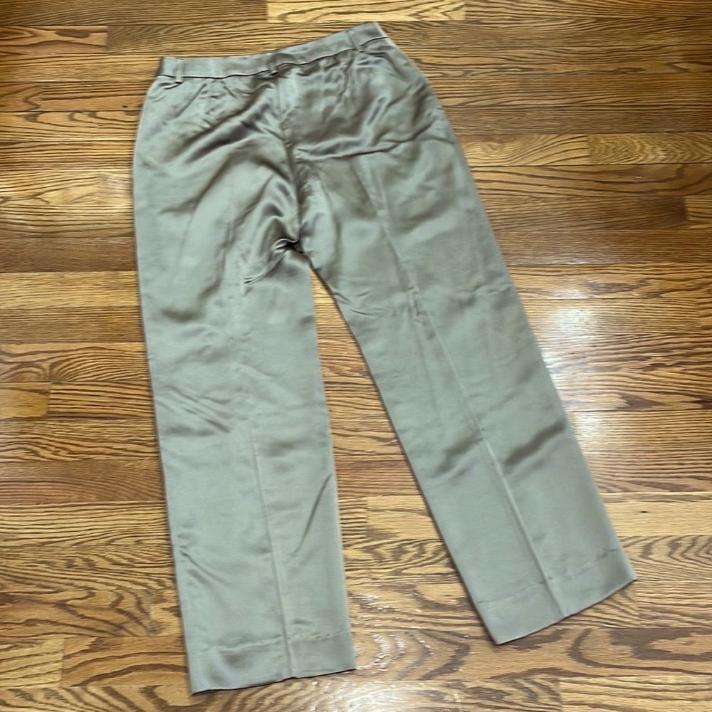 Giorgio Armani Black Label Silk Pants - Picture 3 of 6